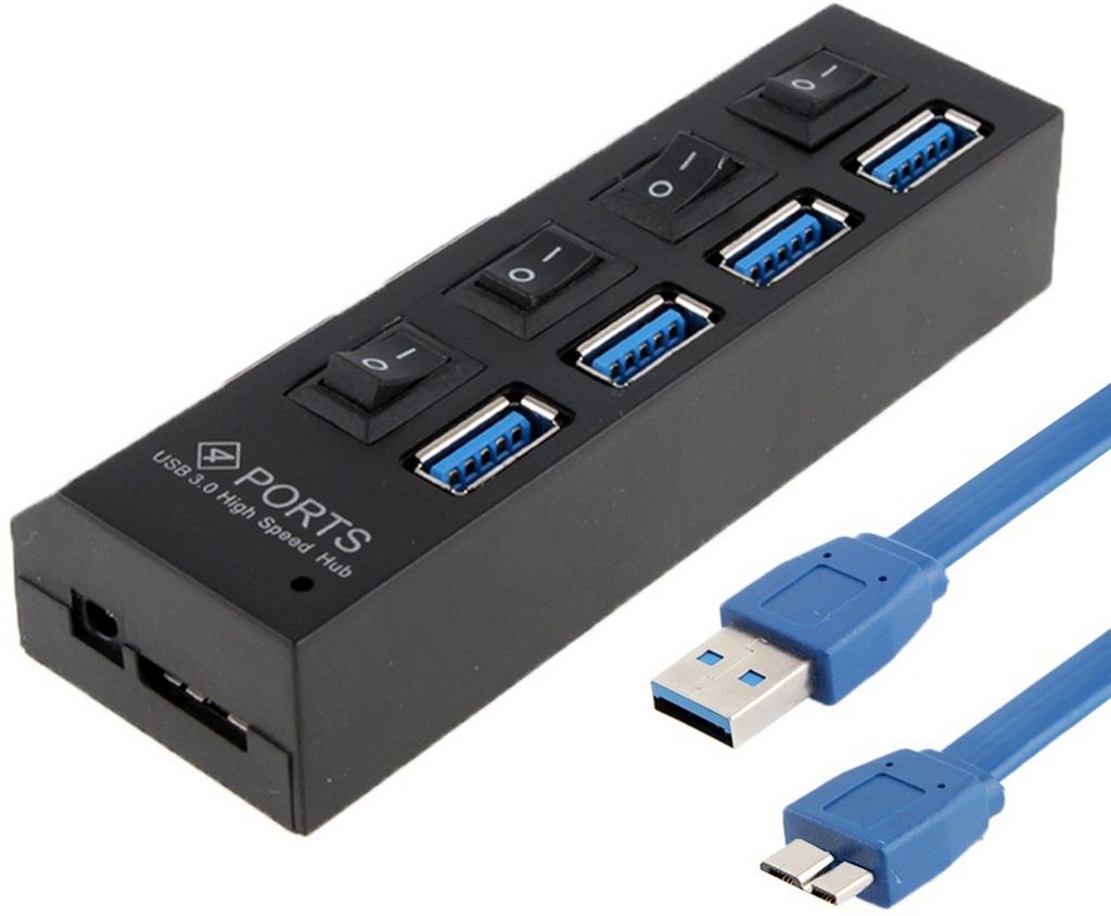 4 Port Usb 3.0 Switch Hub | Wagner Online Electronic Stores