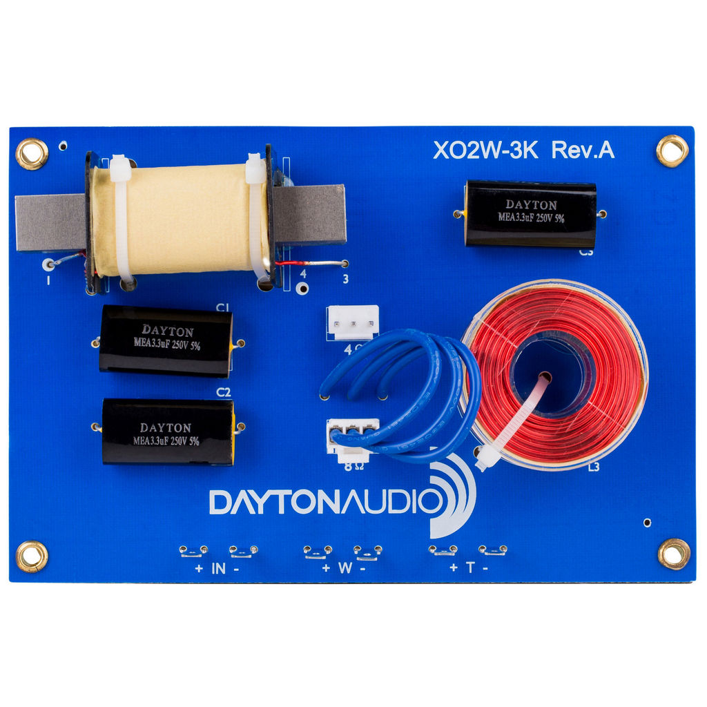 XO2W-3K Dayton Audio 2 Way Speaker Crossover | Wagner Online Electronic ...